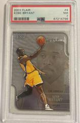 Kobe Bryant #4 Basketball Cards 2003 Flair Prices