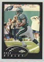 Duce Staley [Black Refractor] #22 Football Cards 2002 Topps Chrome Prices