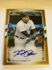 Miguel Cabrera [Gold Refractor] #CUSA-MC Baseball Cards 2021 Topps Chrome Update Autographs Prices