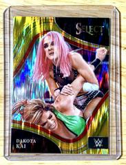 Dakota Kai [Gold Prizm] Wrestling Cards 2022 Panini Select WWE NXT 2.0 Prices