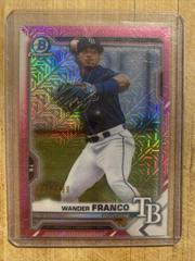 Wander Franco [Pink Refractor Mega Box Mojo] #BCP-240 Baseball Cards 2021 Bowman Chrome Prospects Prices
