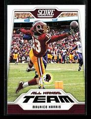 Maurice Harris #6 Football Cards 2018 Score All Hands Team Prices