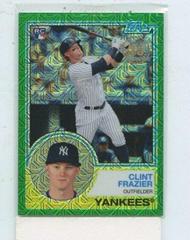 Clint Frazier [Green] Baseball Cards 2018 Topps Chrome 1983 Prices