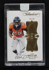 Von Miller Football Cards 2016 Panini Flawless Prices