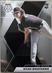 Ryan Weathers #RV-62 Baseball Cards 2021 Panini Mosaic Rookie Variations Prices