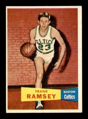 Frank Ramsey Basketball Cards 1957 Topps Prices