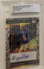 Kenny Pickett [Leopard] #RS-KP1 Football Cards 2022 Leaf Valiant Autographs Rising Stock Prices