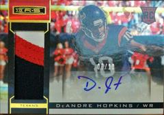 DeAndre Hopkins [Autograph Longevity Black] Football Cards 2013 Panini Rookies & Stars Prices