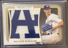 Walker Buehler Baseball Cards 2023 Topps Definitive Patch Collection Prices