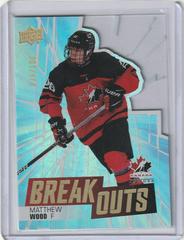 Matthew Wood Hockey Cards 2022 Upper Deck Team Canada Juniors Breakouts Prices