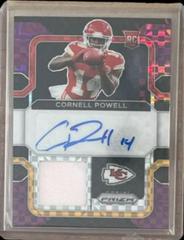 Cornell Powell #RPA-CP Football Cards 2021 Panini Prizm Rookie Patch Autographs Prices