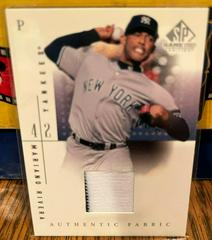 Mariano Rivera Baseball Cards 2001 SP Game Used Authentic Fabric Prices