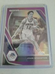 John Stockton [Purple Prizm] Basketball Cards 2021 Panini Prizm Draft Picks Prices