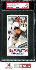 James Patton #33 Football Cards 1992 Fleer Gameday Prices