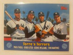 O'Neill, Jeter, Williams, Martinez [Torre's Terrors] Baseball Cards 2000 Topps Combos Prices
