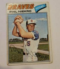 Phil Niekro Baseball Cards 1977 Topps Prices