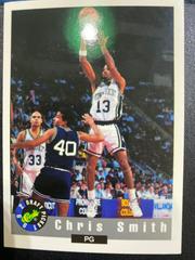 Chris Smith Basketball Cards 1992 Classic Draft Picks Prices