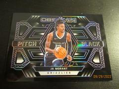 Ja Morant [Purple] Basketball Cards 2021 Panini Obsidian Pitch Black Prices