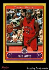 Fred Jones #145 Basketball Cards 2006 Topps Chrome Prices