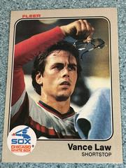 Vance Law Baseball Cards 1983 Fleer Prices