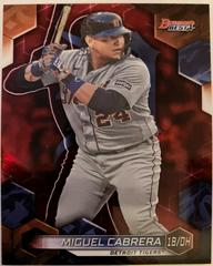 Miguel Cabrera [Red] #15 Baseball Cards 2023 Bowman's Best Prices