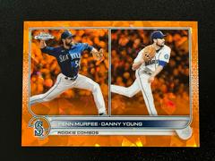 Danny Young, Penn Murfee [Orange] Baseball Cards 2022 Topps Chrome Update Sapphire Prices