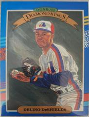 Delino DeShields Baseball Cards 1991 Donruss Diamond Kings Prices