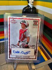 Dillon Dingler [Red] Baseball Cards 2020 Leaf Trinity Autographs Prices