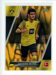 Giovanni Reyna [Gold RayWave] Soccer Cards 2021 Topps Chrome Bundesliga Prices