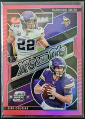 Harrison Smith, Kirk Cousins [Pink] #XO-13 Football Cards 2021 Panini Contenders Optic Xs and Os Prices