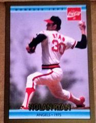 Nolan Ryan, Angels - 1975 #9 Baseball Cards 1992 Donruss Coca Cola Nolan Ryan Prices
