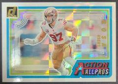Nick Bosa #AAP-7 Football Cards 2023 Panini Donruss Action All Pros Prices