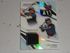 Cristian Pache [Patch Autograph Holo Silver] #101 Baseball Cards 2021 Panini Immaculate Collection Prices