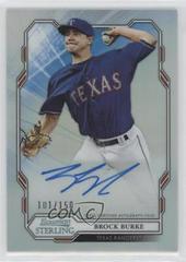 Brock Burke [Refractor] #BB Baseball Cards 2019 Bowman Sterling Prospect Autographs Prices