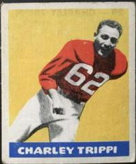 Charley Trippi Football Cards 1948 Leaf Prices