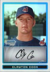 Clayton Cook #BCP181 Baseball Cards 2009 Bowman Chrome Prospects Prices