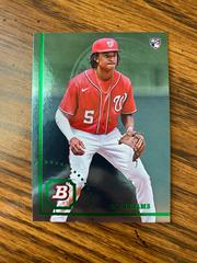 CJ Abrams #94FV-CA Baseball Cards 2022 Bowman Heritage Foil Variation Prices