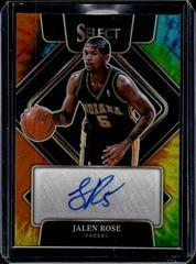 Jalen Rose [Tie Dye Prizm] Basketball Cards 2021 Panini Select Signatures Prices
