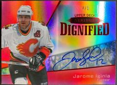 Jarome Iginla [Autograph Red] Hockey Cards 2022 Upper Deck Stature Dignified Prices