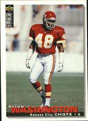 Brian Washington #U134 Football Cards 1995 Collector's Choice Update Prices
