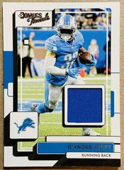 D'Andre Swift #TH-24 Football Cards 2022 Panini Donruss Threads Prices