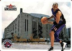 Vince Carter #1 SS Basketball Cards 2001 Fleer Platinum Stadium Standouts Prices