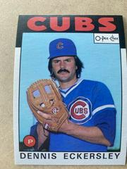 Dennis Eckersley Baseball Cards 1986 O Pee Chee Prices