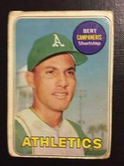 Bert Campaneris #495 Baseball Cards 1969 Topps Prices
