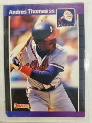 Andres Thomas Baseball Cards 1989 Donruss Prices