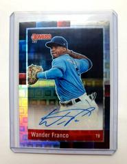 Wander Franco [Pandora] #R88S-WF Baseball Cards 2022 Panini Donruss Optic Retro 1988 Signatures Prices