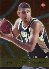 Tim Duncan #1 Basketball Cards 1997 Collector's Edge Prices