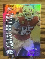 George Kittle [Purple] #CALL-19 Football Cards 2023 Panini Certified Calling Prices