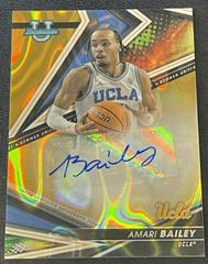 Amari Bailey [Gold Lava] #BOA-ABA Basketball Cards 2022 Bowman University Best of Autographs Prices