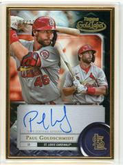 Paul Goldschmidt #FA-PG Baseball Cards 2022 Topps Gold Label Framed Autographs Prices